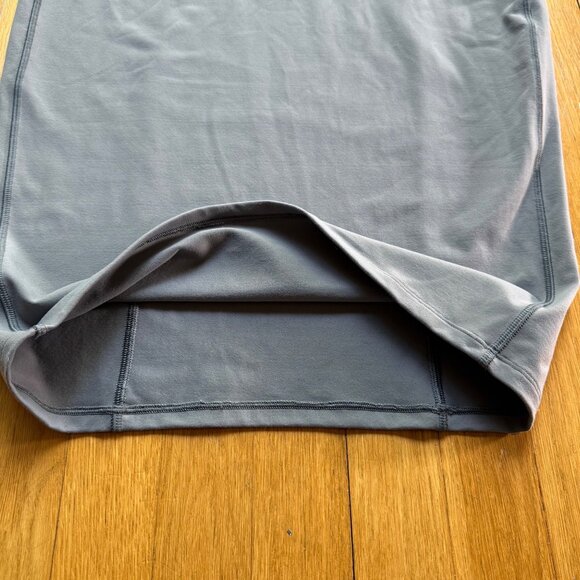 Lululemon Size 10 Womens Gray Picnic Play Sleeveless Crossback Midi Dress - Picture 8 of 15
